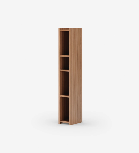 Walnut module, with horizontal or vertical orientation.