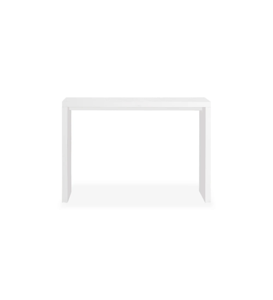 Consola em lacado branco