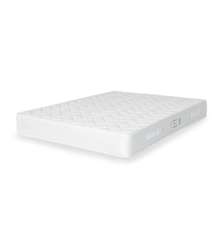 Mattress for double bed orthopedic and anatomical composed of foam and springs, with maximum comfort.